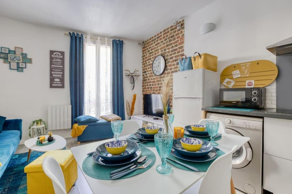 Escale A Paris Metro & Parking Apartment Saint-Ouen  Ngoại thất bức ảnh